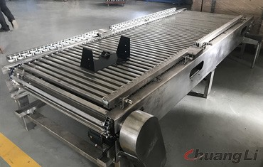 全不銹鋼鏈板輸送機（進口伺服電機驅動）